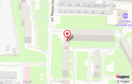 Продуктовый магазин в Смоленске на карте