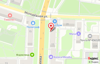 Клаssика на проспекте Макеева на карте