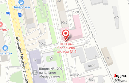 Научно-практический психоневрологический центр на Пантелеевской улице на карте
