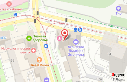 Магазин разливного пива ХмельСолод в Свердловском районе на карте