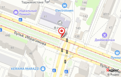 Школа фитнеса Варвары Медведевой на бульваре Ибрагимова на карте