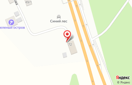 Шиномонтажная мастерская на Трактовой улице на карте