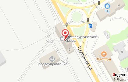 Металлинвестбанк, ПАО на Трудовой улице на карте