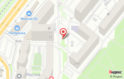 Коминтерновский район Киоск по продаже фруктов и овощей на улице Антонова-Овсеенко на карте