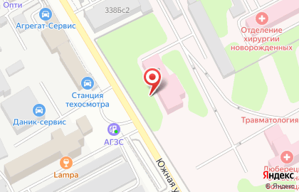 Люберецкая районная больница №2 на Октябрьском проспекте на карте