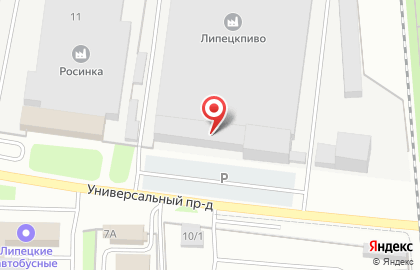 Столовая в Липецке на карте