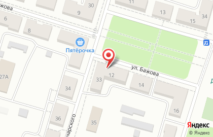 Экспресс-сервис на улице Бажова на карте