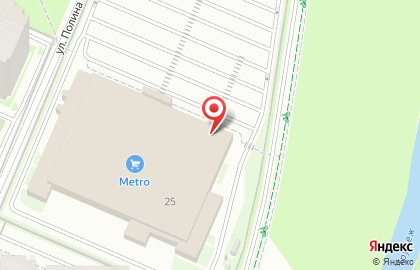 Гипермаркет METRO Cash & Carry на Московском шоссе на карте