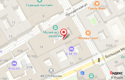 Торговая фирма Аквалайн в Адмиралтейском районе на карте