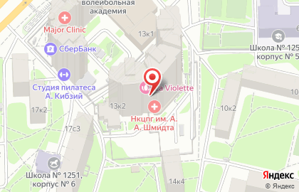 Клиника остеопатии и фейспластики доктора Алеся Улищенко на улице Алабяна на карте
