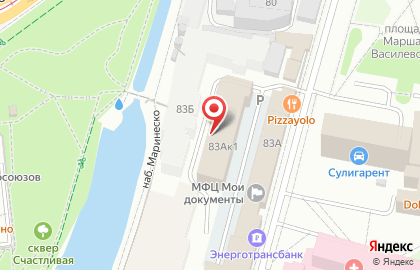 Контур на Клинической улице на карте