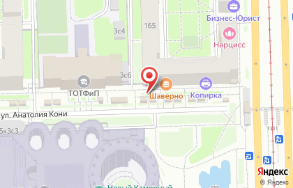 Магазин молочных продуктов на Бассейной, 22а на карте