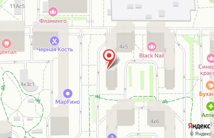 Клиника Мельниковой Е.А. на Большой Марфинской улице на карте