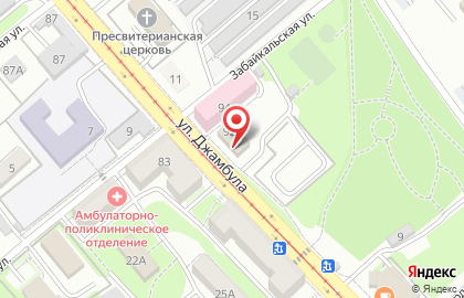 Управление МВД России по г. Хабаровску Отделение по Кировскому и Краснофлотскому районам отдела по вопросам миграции на карте