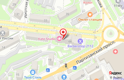 Салон красоты Мокко на проспекте Красного Знамени на карте