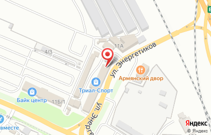 Бассейновый центр Апул на улице Энергетиков на карте