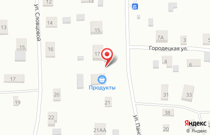 Продуктовый магазин в Перми на карте
