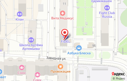 Центр правовой поддержки в Москве на карте