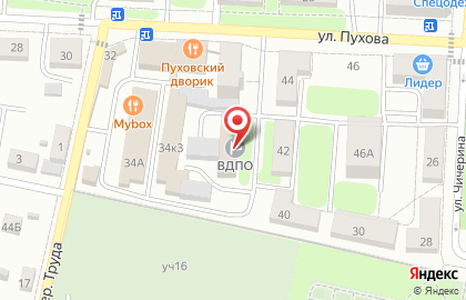 Всероссийское добровольное пожарное общество в Калуге на карте