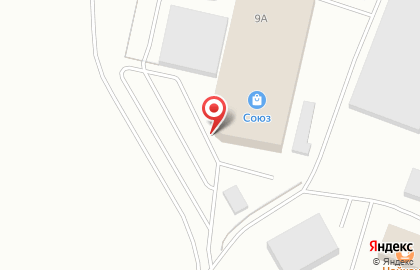 ТЦ Союз на Союзной улице на карте