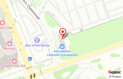 Автомойка самообслуживания в Санкт-Петербурге на карте