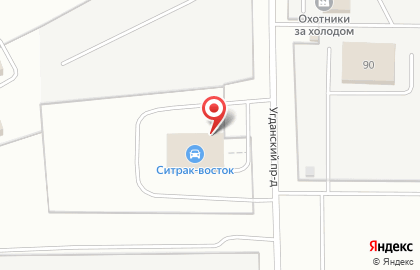 Автосервис БайкалАвтоТрак в Угданском проезде на карте
