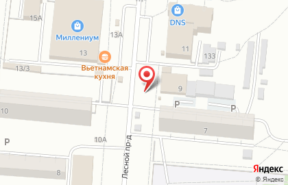 Продуктовый магазин в Омске на карте