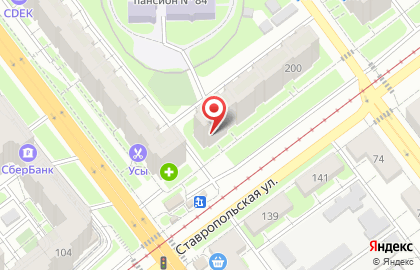 Мясное изобилие на Ставропольской улице на карте