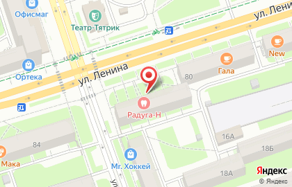 Магазин цветов Листок на карте