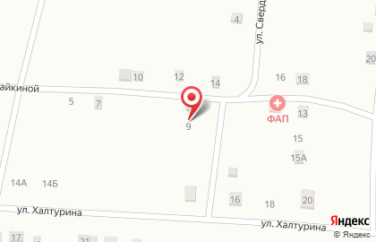 Бахтияровский фельдшерско-акушерский пункт ленинской центральной районной больницы на карте