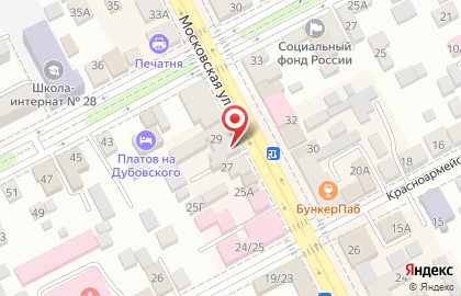 Ваш ломбард на Московской улице на карте