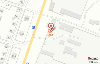 Ресторан китайской кухни Кедр на карте