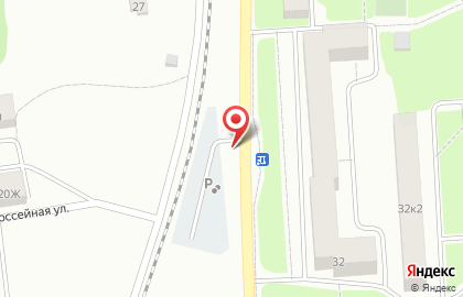 Автостоянка в Ярославле на карте