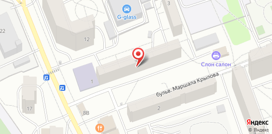 Стоматологическая клиника Стоматолог рядом на бульваре Маршала Крылова, 1 на карте