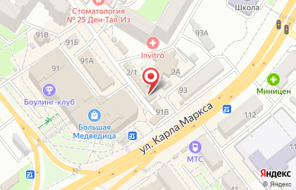 Магазин колбасных и мясных изделий Скиф в Хабаровске на карте