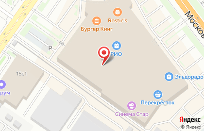 Торгово-развлекательный центр РИО на площади Гагарина на карте