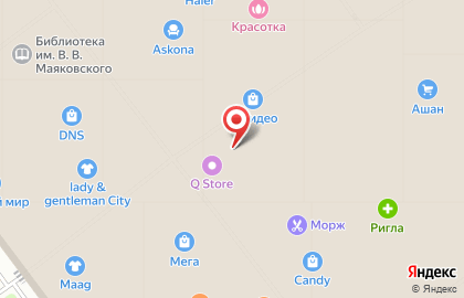 IPort - Apple Premium Reseller в ТЦ "Мега Парнас" на карте