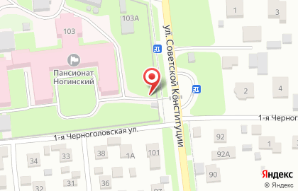 Ногинский Дом-интернат для Престарелых и Инвалидов на карте
