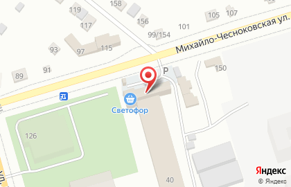 Склад-магазин Светофор в Благовещенске на карте