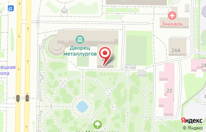 Спортивная школа олимпийского резерва по легкой атлетике в Новокузнецке на карте