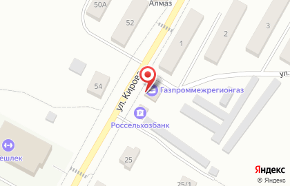 Единый клиентский центр Газпром газораспределение Уфа на улице Кирова на карте