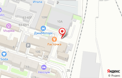 Отель Счастливый случай на карте