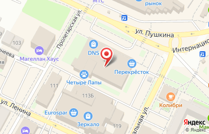 Ювелирный магазин Алтын на улице Пушкина на карте