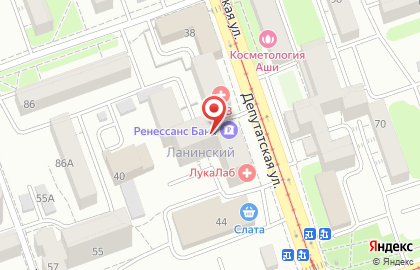 Тренажерный зал Железяка на Депутатской улице на карте