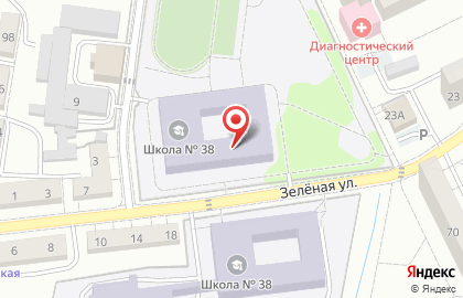 Средняя общеобразовательная школа №38 в Ленинградском районе на карте