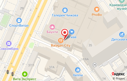 Zara на Кольцовской улице на карте