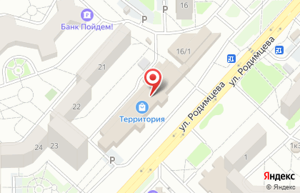 Оренбургский филиал Банкомат, АК БАРС Банк на улице 70 лет ВЛКСМ на карте