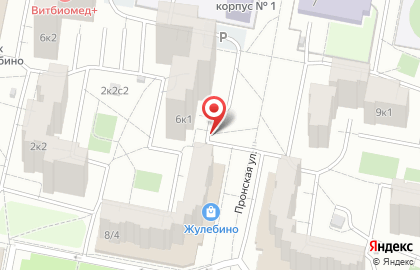Грузоперевозки Жулебино на карте
