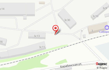 Продуктовый магазин в Тюмени на карте