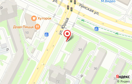 Созвездие на Уинской улице на карте